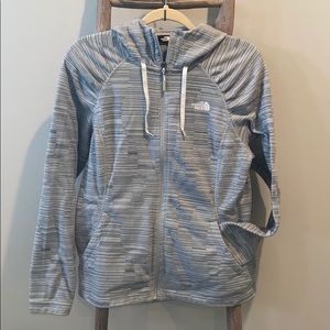 North face zip up jacket